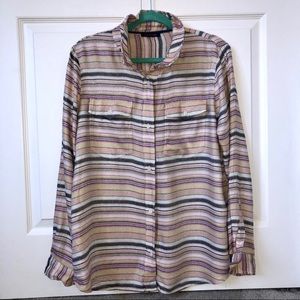 Tommy Hilfiger button-down vintage striped shirt